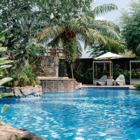 The Leaf Jimbaran Luxury Villas Отели рядом с достопримечательностью «Унгасан»
