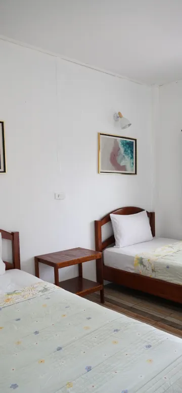 ห้องเตียงแฝดพร้อมระเบียง