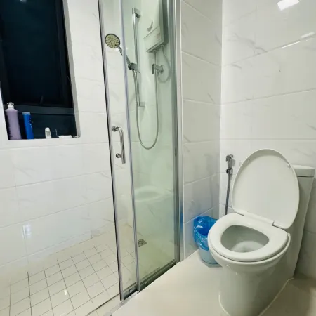 Cozy 2B1R 4pax condo forest City 3A-3201 Отели в г. Gelang Patah