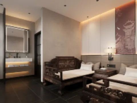 平遥松盛長中国式旅館（古城南大通り） 平遥のホテル