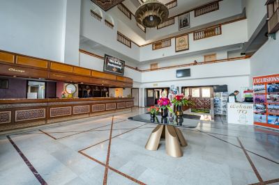Front Desk Hotel Argana Agadir Photo