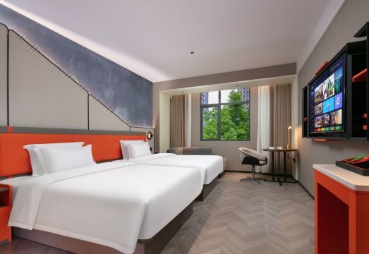 皮皮漾酒店（郴州五岭广场市政府店）外景图