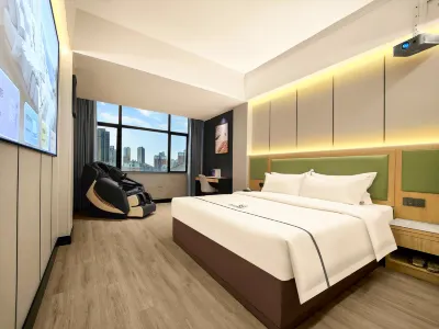 Manzhou Hotel (Zhongyuan) Hotel dekat Yuanjiang Taohuajiang Scenic Resort