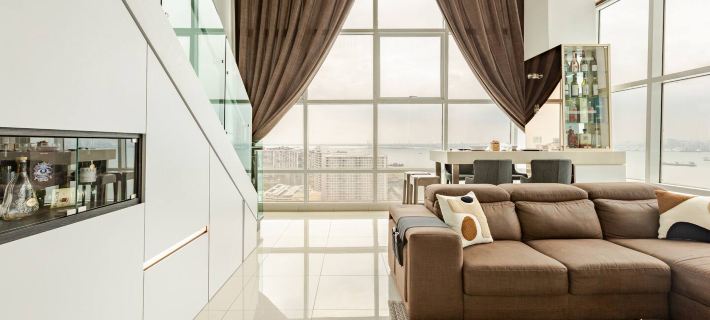 The Panoramic Duplex Glass Suite @ Karpal Singh Drive Georgetown, Penang. 日落洞酒店