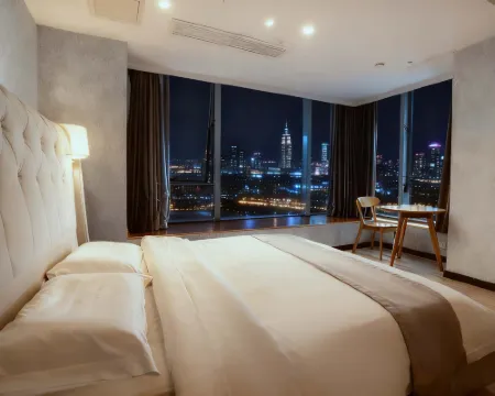 JOY-RAY Serviced Apartment (Tianfu Chinxi Road) Hotéis em Chengdu