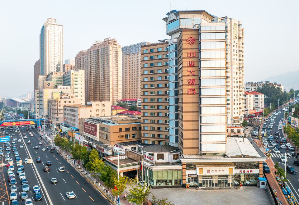 센터 호텔 로비