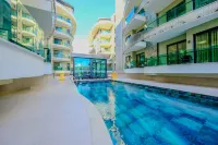 Apartment 1+1 Qoople Legend B27 100 m from the sea - สระว่ายน้ำส่วนตัว