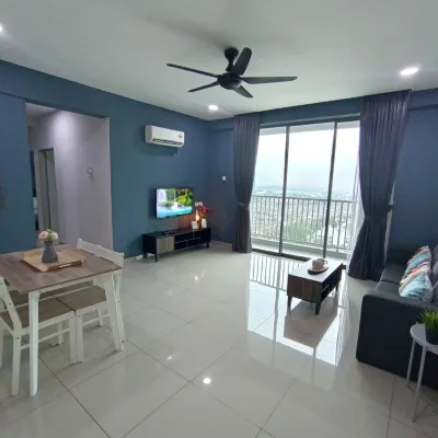 191 Cozy Casa Kayangan 3 BR 6pax by Grab A Stay Hotel berhampiran Bata (Mydin Meru)