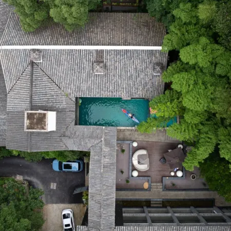 Celestial Cave Manor· Twin Dragon Cave Stream Rafting Private Onsen Retreat