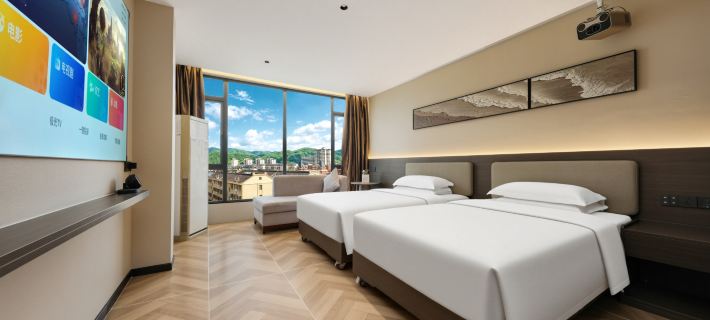 Orange Hotel (Wanzai Guomao Plaza) Wanzai İlçesi otelleri