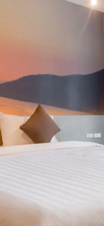 ห้องดีลักซ์ เตียงใหญ่ 1 เตียง