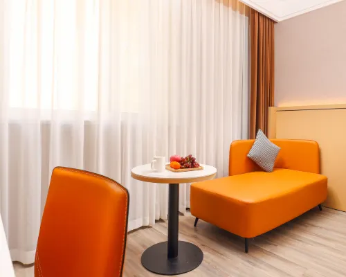 Qunos Hotel (Qingdao Jiaodong International Airport) Kamar Photos