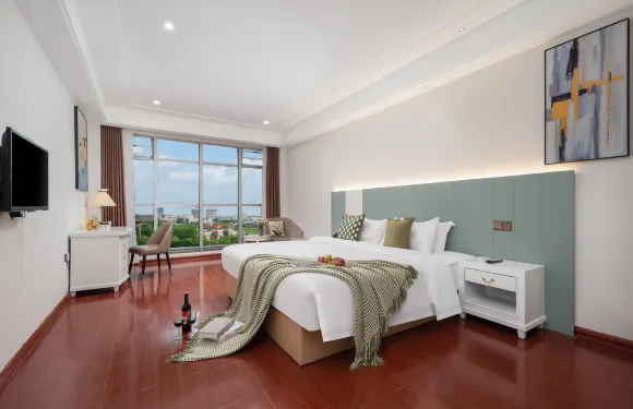 艾蘭美住在淮河春酒店