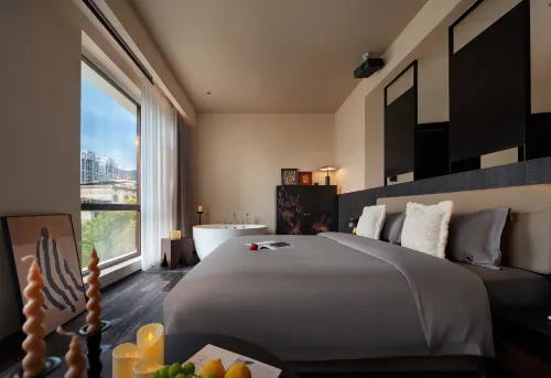 Lake Xunyou·MINN HomestayHomestay (Chenzhou Zixing Dongjiang Lake Branch) فنادق في دزى شينغ