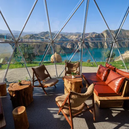 Baili Danxia Wild Luxury Campsite