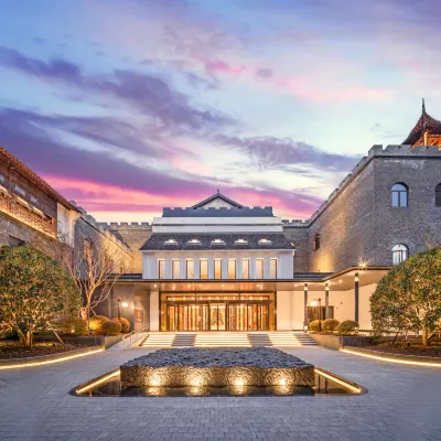 Yanguan Music Lead Vocal Resort Hotel Hotels near Tang Dynasty Anguo Temple Jingzhuang Scenic Area