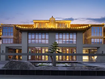 開封茉舍·院墅酒店（清明上河園萬歲山武俠城店） 鄰近清明上河園-拂雲閣的酒店