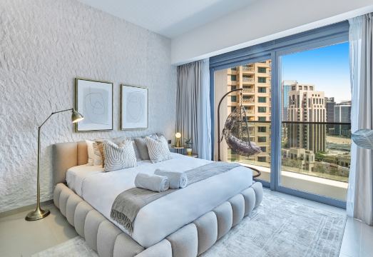 부르즈 할리파 뷰 발코니