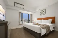 Elaine Serviced Apartment Chengdu - شرفة