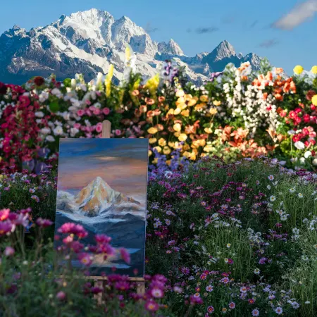 Lijiang Zai Shane Golden Mountain Sunrise View Oxygen-Enriched Boutique Hotel