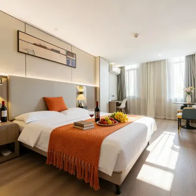Wuxi Laike Boutique Hotel (Huishan Wanda Branch) 堰橋駅周辺のホテル