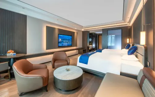 Qingzhu Hotel (Lanzhou Yuzhong Dingyuan Damingcheng Branch) - parking