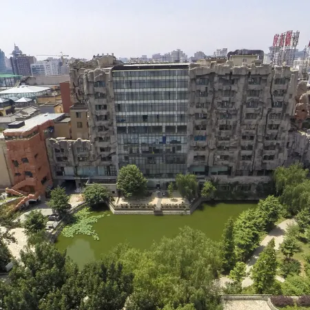 LeafIN Hotel Beijing Minzuyuan Отели рядом с достопримечательностью «Станция метро Mudanyuan»