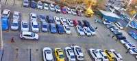 RUlin  Hotel  in  Korla, Xinjiang - parking