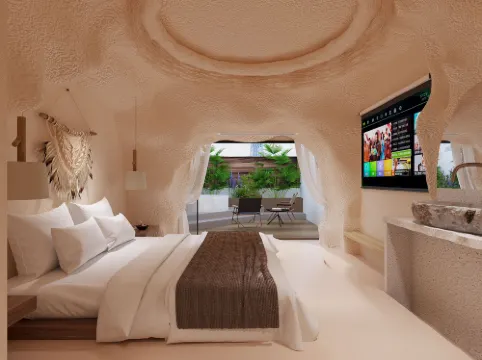 โรงแรมบ่อน้ำพุร้อนฮัวไห่ (พื้นที่ทิวทัศน์ตูเจียงเยี่ยน)