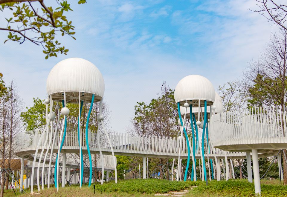 선전 국제컨벤션센터 크라운 플라자 호텔 수영장