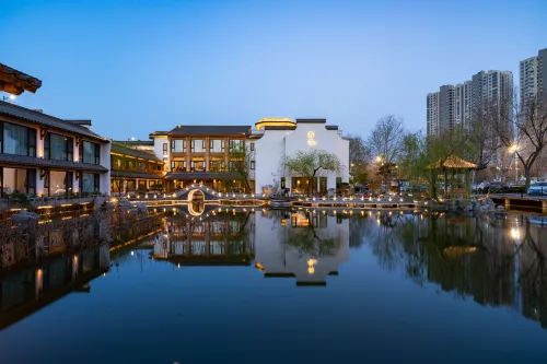 舜廬・水上人家丨東方美學湖畔園林飯店 濟南住宿飯店