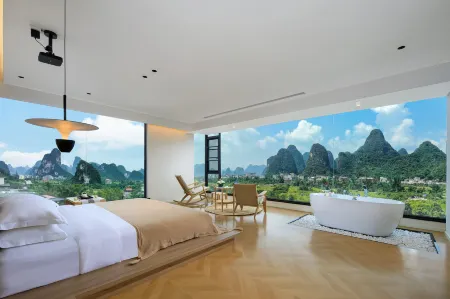 Yangshuo mu Jing shan yuan min su
