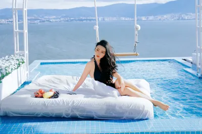 Dali Dandi Cliff Seaview Image Holiday Meishu (Bohai Branch) Hotels in Haidong Town/Ideal City