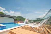Anji Ink Painting Mountain and River Family Vacation Villa Beautiful Stay - สระว่ายน้ำบนดาดฟ้า