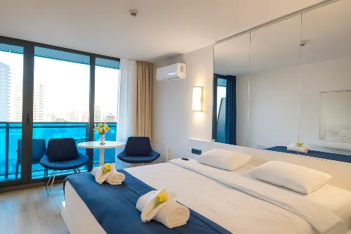 Orbi City - Sea View Aparthotel in Batumi - 酒吧