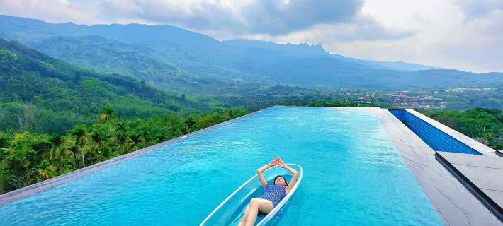 Qixian Miaoshan Shuyan Onsen Villa 360° Wild Luxury Private Hot Spring Resort Guesthouse Các khách sạn ở Bảo Đình