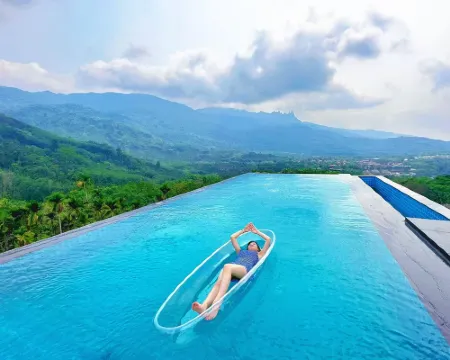 Qixian Miaoshan Shuyan Onsen Villa 360° Wild Luxury Private Hot Spring Resort Guesthouse Hotels in Baoting Li and Miao Autonomous County