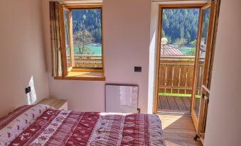 Lake view two-room apartment