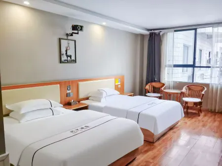 Xingyu Smart Hotel (Dazhou Railway Station) Отели рядом со станцией Dazhou Railway Station