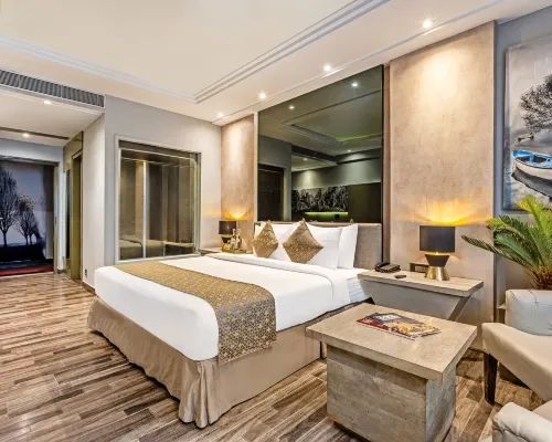 Sterling Palm Bliss Wellness Resort, Rishikesh リシケーシュのホテル