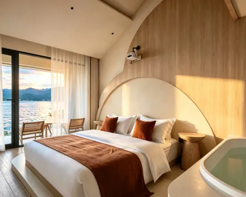 Lugu Lake Qingchen International Lake View Resort Manor (Daluoshui Pier Branch) Ninglang Yi Özerk İlçesi otelleri