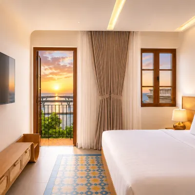 Noska Hotel Sunset Town Sea View and Fireworks Hotels near Kiss Bridge Phu Quoc