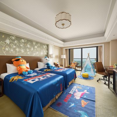 海底小縱隊主題海景親子雙床房 海口香格里拉酒店優惠