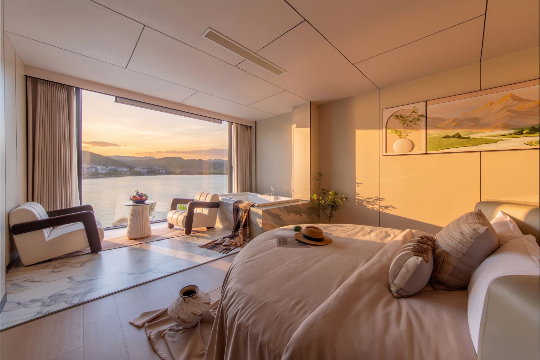 Yuelanqiyu · Moon Whisp | Erpanlanyue Waterfront Seaview Resort Chinese Inn (Erhai Ideal City)