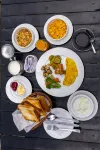 Hotel Outfitter Nepal - petit déjeuner