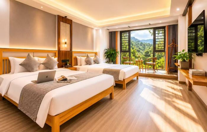 Fan Retreat · Riverside View Boutique Inn (East Gate, Mount Fanjing)