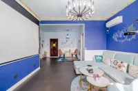 Weifang Rainbow Candy House Apartment - شرفة