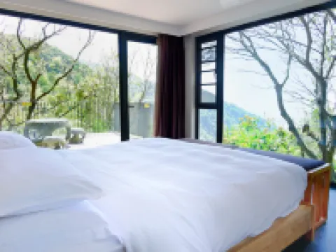 Mingshan Qingyuan Tea Yard  Hotel โรงแรมใกล้ภูเขาคิงหยวน