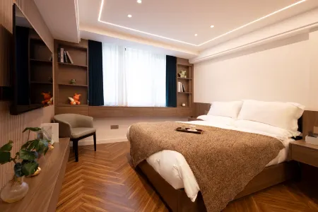 Shanghai Xujiahui center Hongqiao Road Manhe hotel