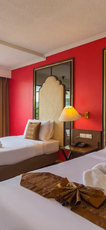 ห้องดีลักซ์ เตียงแฝด